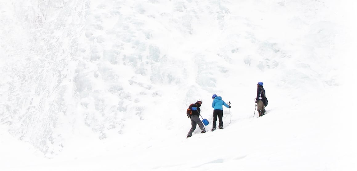 大雪山を遊ぶ。